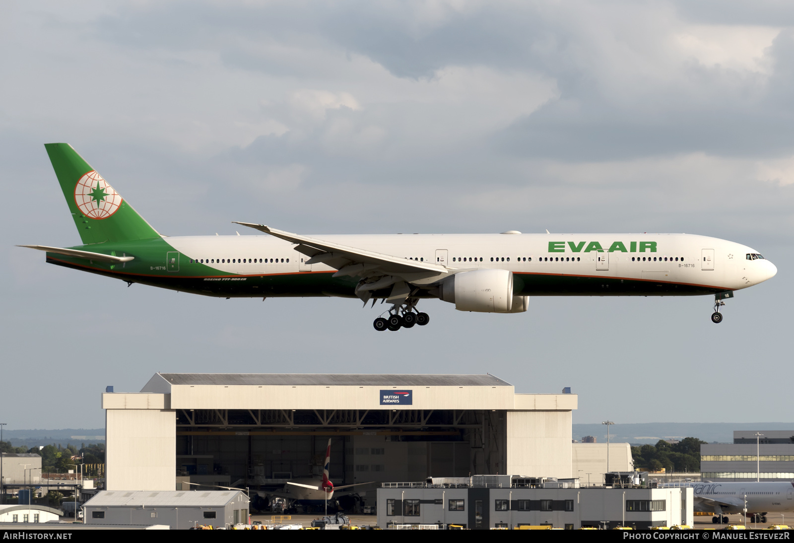 Aircraft Photo of B-16716 | Boeing 777-35E/ER | EVA Air | AirHistory.net #245117