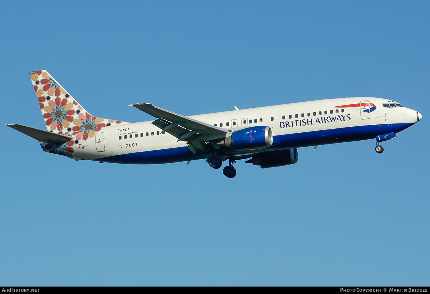 Aircraft Photo of G-DOCT | Boeing 737-436 | British Airways | AirHistory.net #245118