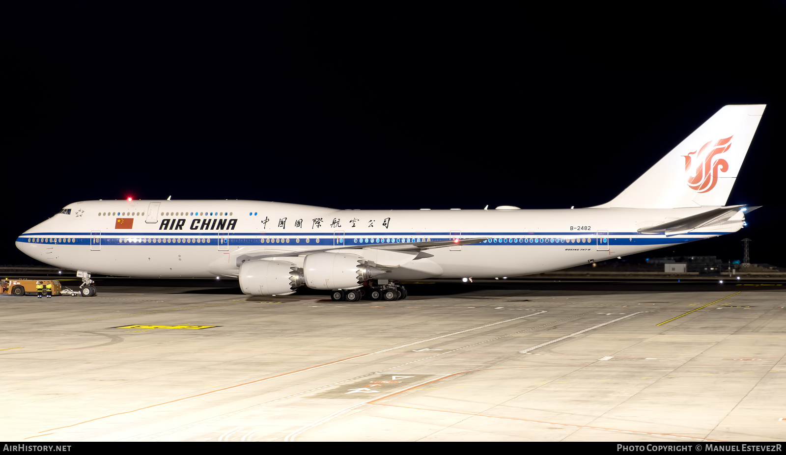 Aircraft Photo of B-2482 | Boeing 747-89L | Air China | AirHistory.net #245119