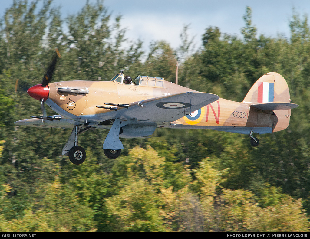 Aircraft Photo of CF-TPM / KZ321 | Hawker Hurricane Mk12 | Canada - Air Force | AirHistory.net #245131