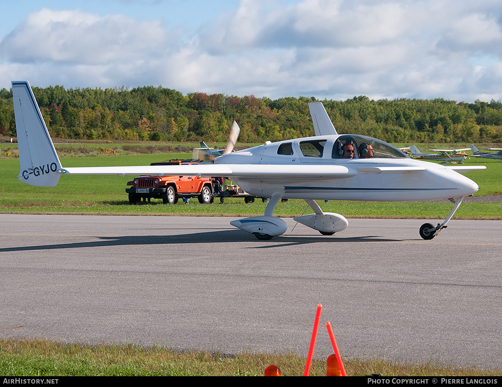 Aircraft Photo of C-GYJO | Rutan Cozy MkIV | AirHistory.net #245150