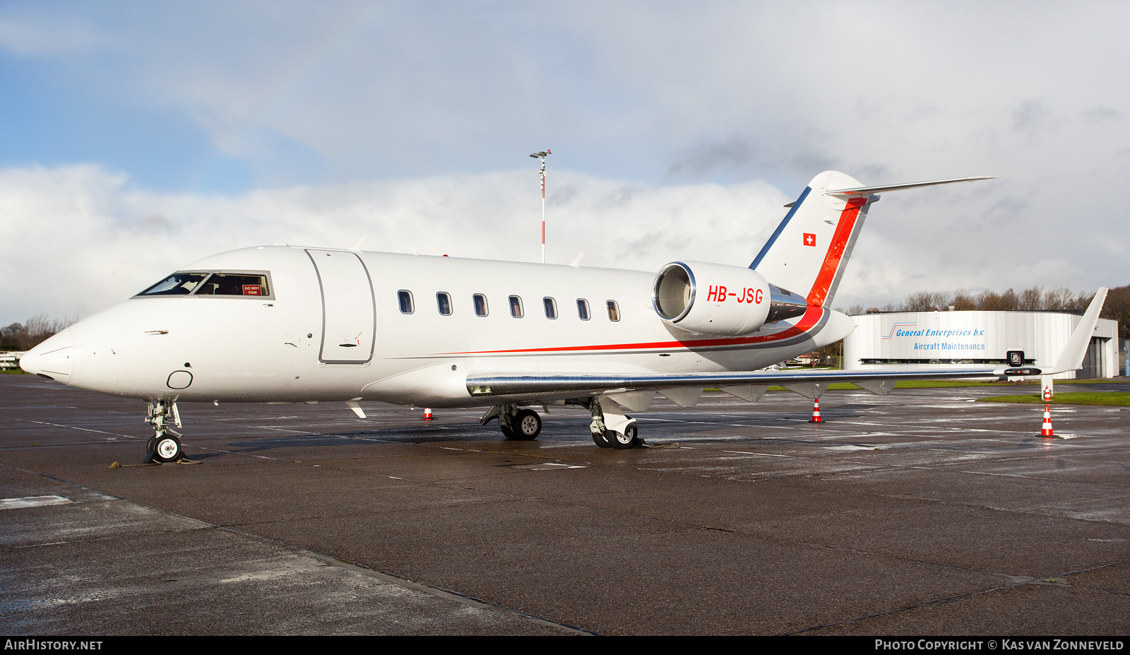 Aircraft Photo of HB-JSG | Bombardier Challenger 605 (CL-600-2B16) | AirHistory.net #245157