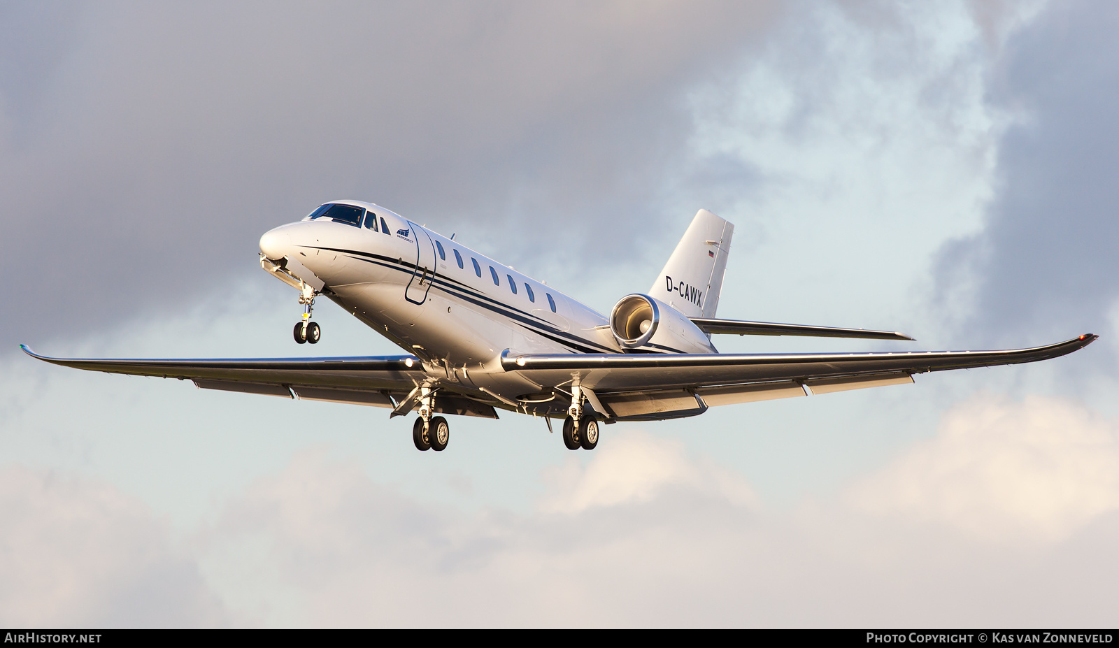 Aircraft Photo of D-CAWX | Cessna 680 Citation Sovereign+ | AWE - Aerowest | AirHistory.net #245158