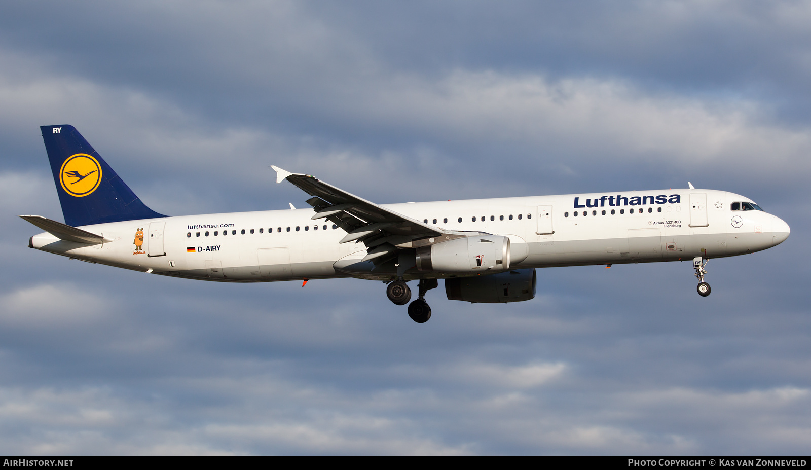 Aircraft Photo of D-AIRY | Airbus A321-131 | Lufthansa | AirHistory.net #245179