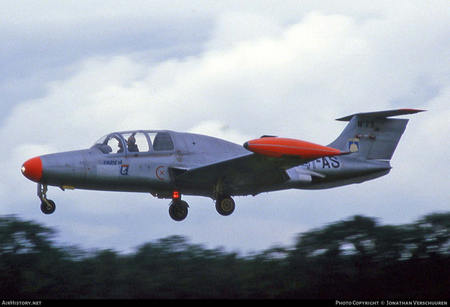 Aircraft Photo of 73 | Morane-Saulnier MS-760 Paris IR | France - Air Force | AirHistory.net #245189