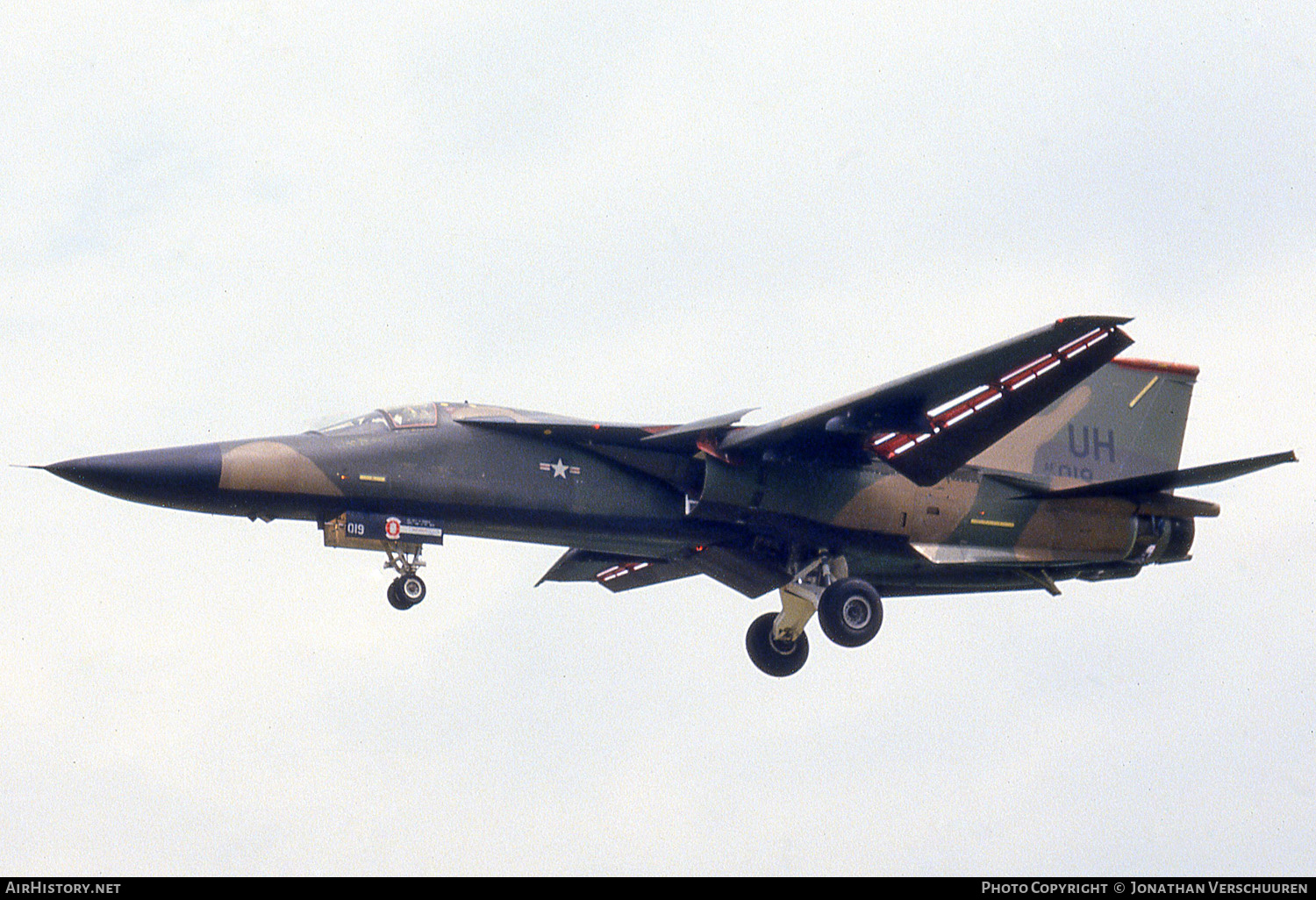 Aircraft Photo of 68-0019 / AF68-019 | General Dynamics F-111E Aardvark | USA - Air Force | AirHistory.net #245190