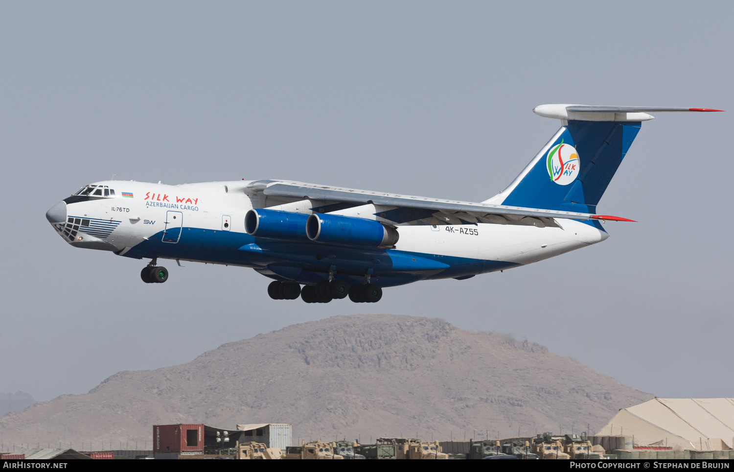 Aircraft Photo of 4K-AZ55 | Ilyushin Il-76TD | Silk Way Airlines | AirHistory.net #245191