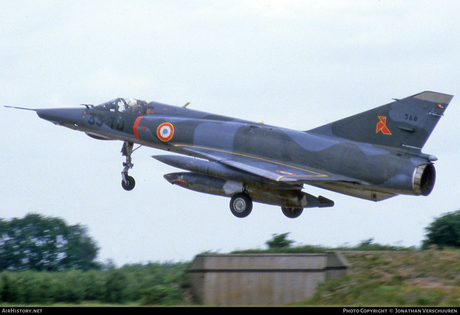 Aircraft Photo of 368 | Dassault Mirage IIIRD | France - Air Force | AirHistory.net #245194