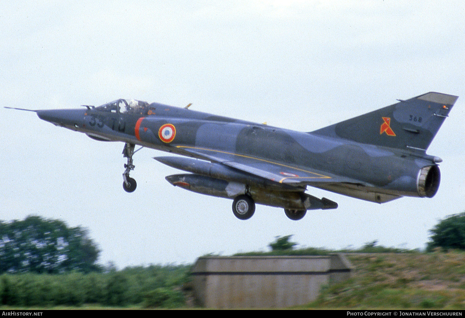 Aircraft Photo of 368 | Dassault Mirage IIIRD | France - Air Force | AirHistory.net #245194