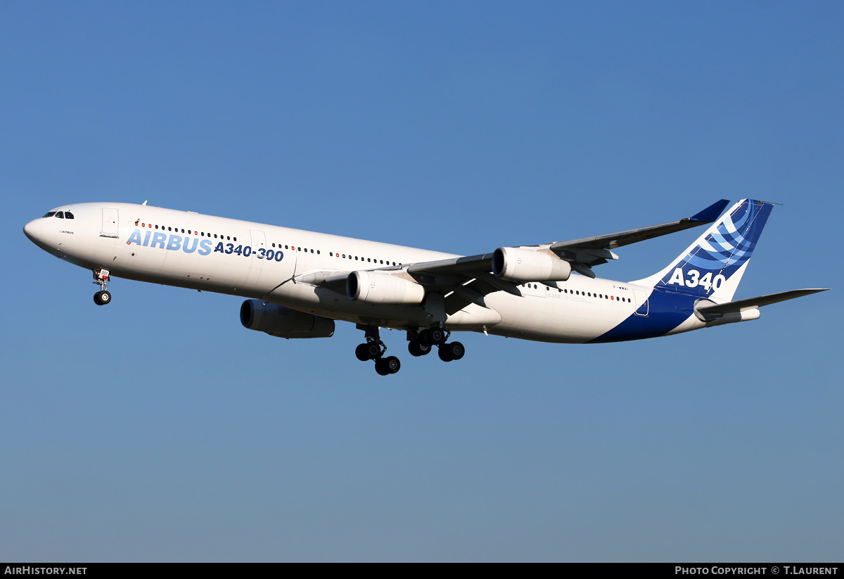 Aircraft Photo of F-WWAI | Airbus A340-311 | Airbus | AirHistory.net #245199