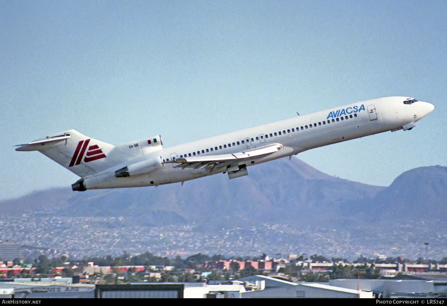 Aircraft Photo of XA-SIE | Boeing 727-276/Adv | Aviacsa - Aviación de Chiapas | AirHistory.net #245211