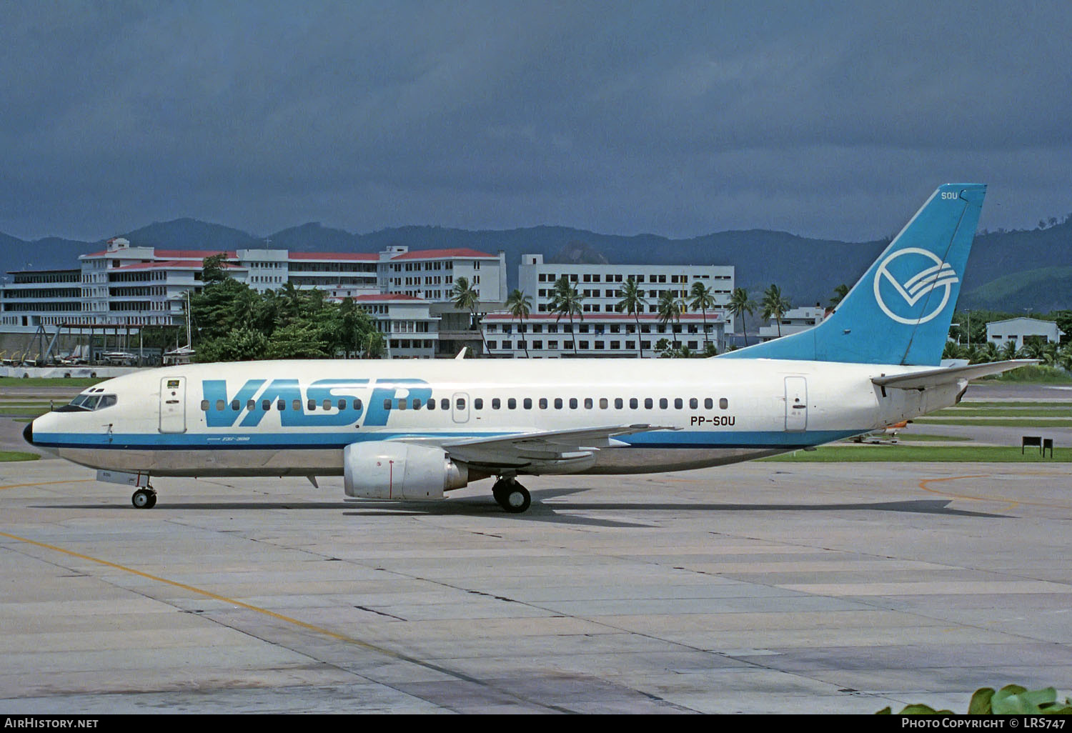Aircraft Photo of PP-SOU | Boeing 737-3L9 | VASP | AirHistory.net #245220
