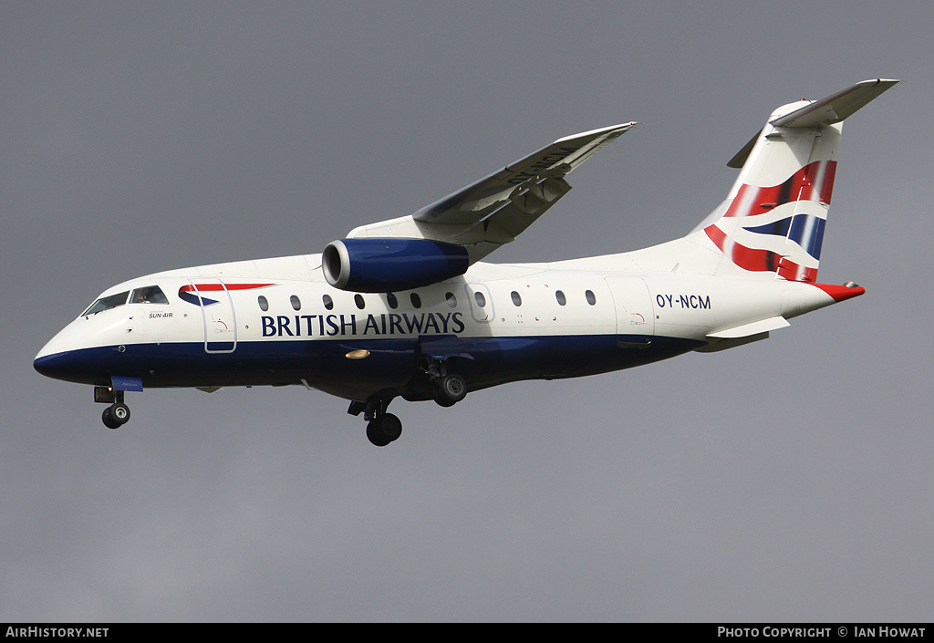 Aircraft Photo of OY-NCM | Fairchild Dornier 328-310 328JET | British Airways | AirHistory.net #245224