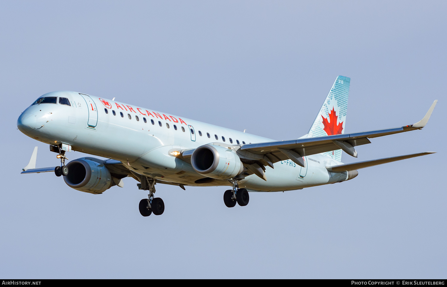 Aircraft Photo of C-FHIS | Embraer 190AR (ERJ-190-100IGW) | Air Canada | AirHistory.net #245232
