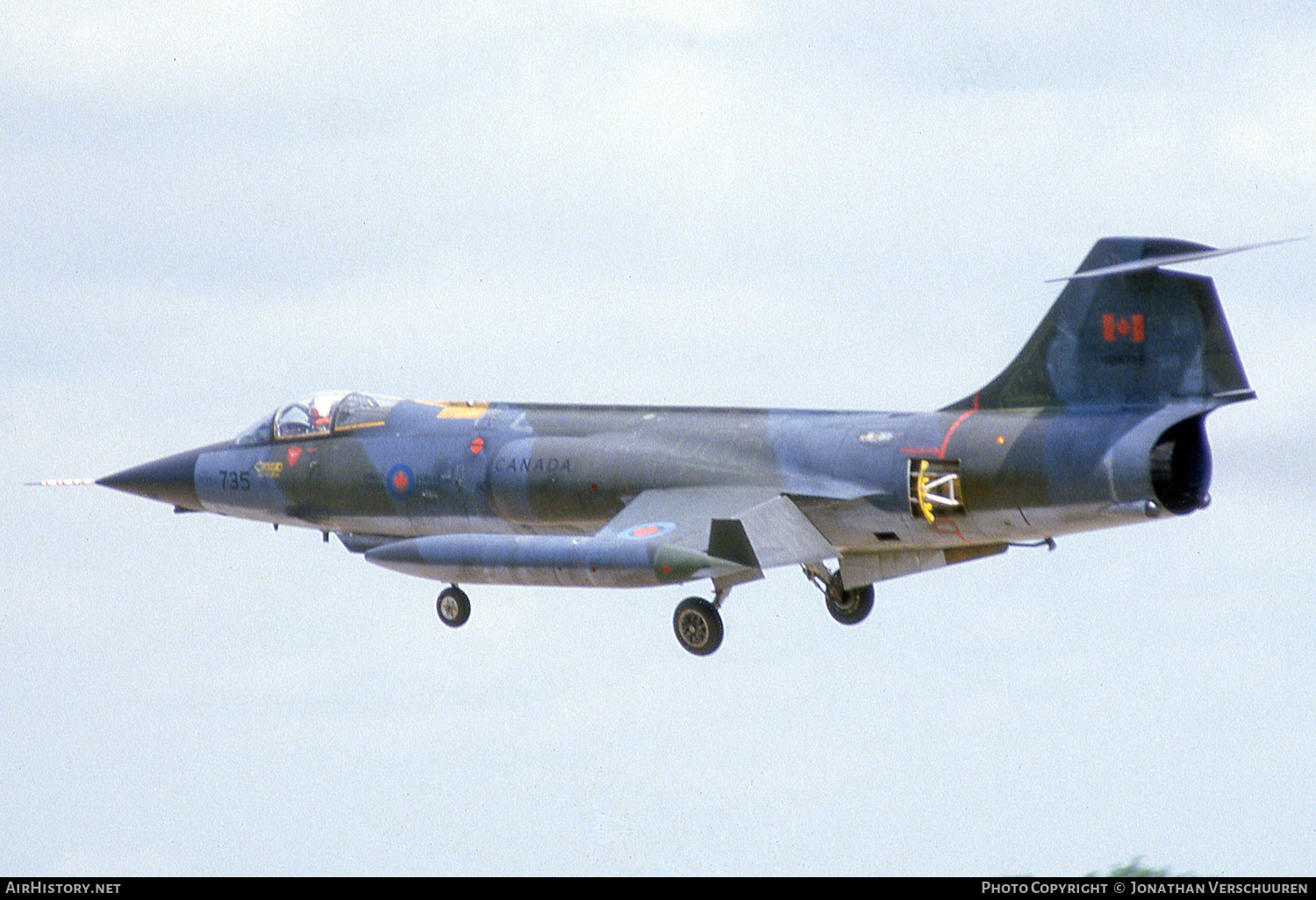 Aircraft Photo of 104735 | Canadair CF-104 Starfighter | Canada - Air Force | AirHistory.net #245234