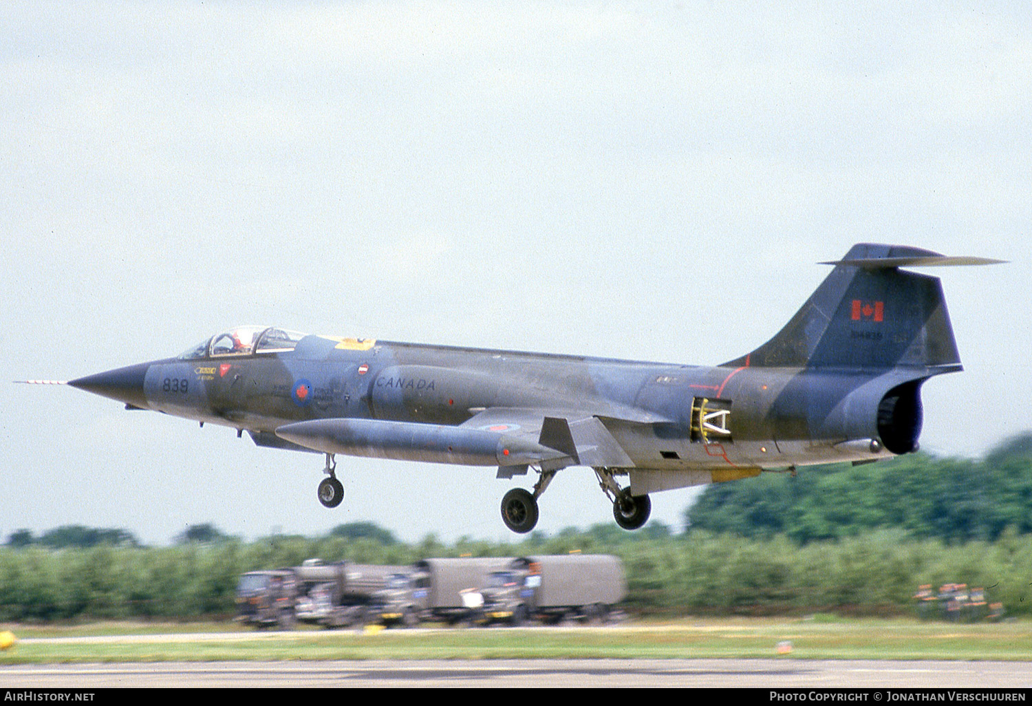 Aircraft Photo of 104839 | Lockheed CF-104 Starfighter | Canada - Air Force | AirHistory.net #245235