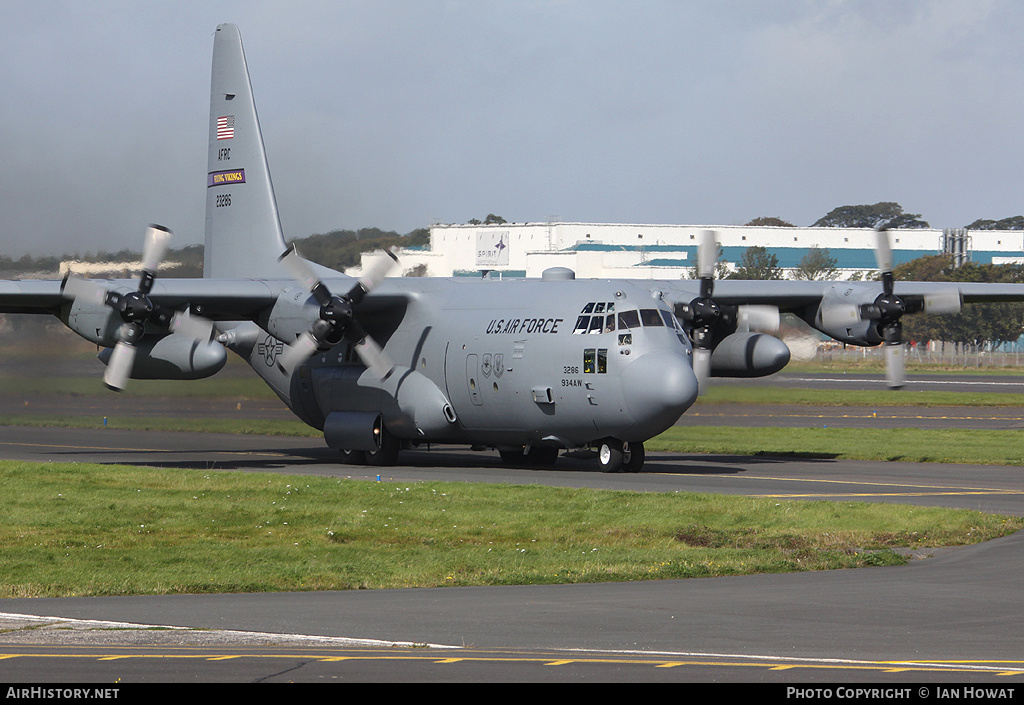 Aircraft Photo of 92-3286 / 23286 | Lockheed C-130H Hercules | USA - Air Force | AirHistory.net #245247