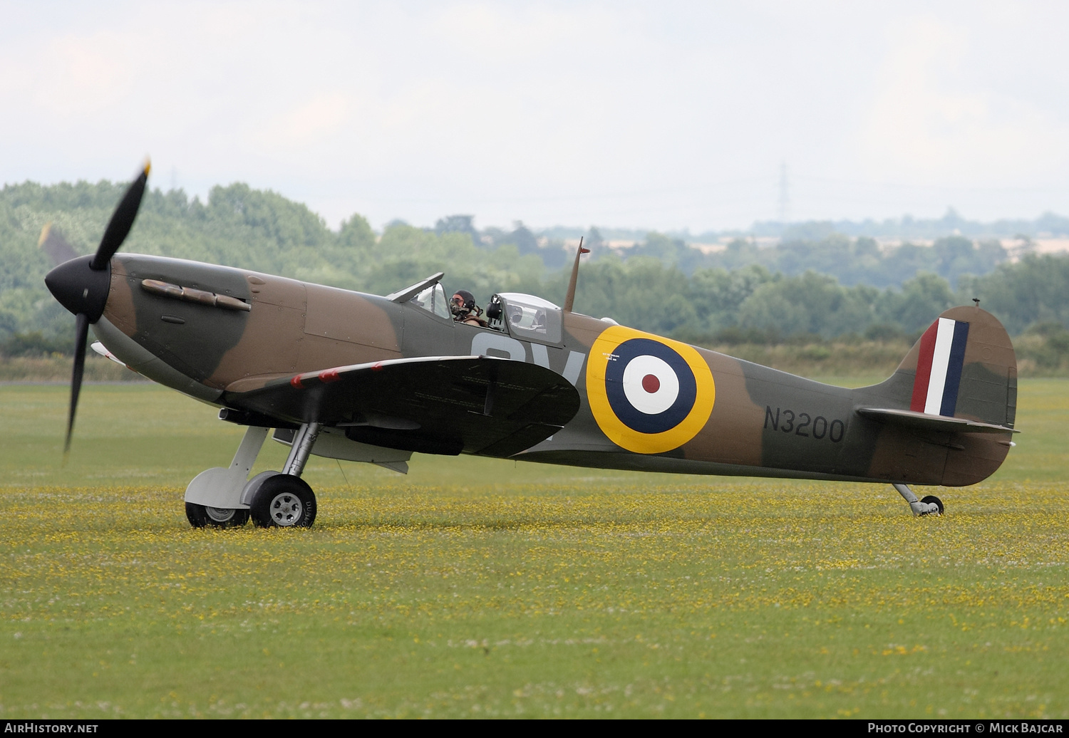 Aircraft Photo of G-CFGJ / N3200 | Supermarine 300 Spitfire Mk1A | UK - Air Force | AirHistory.net #245248