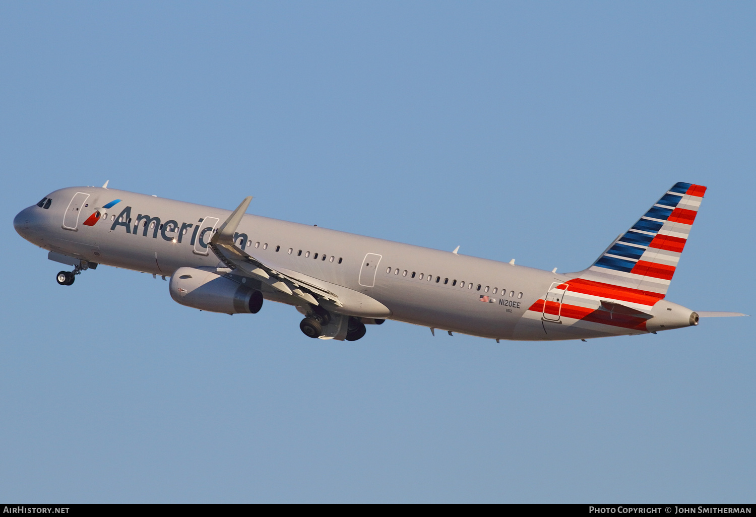 Aircraft Photo of N120EE | Airbus A321-231 | American Airlines | AirHistory.net #245263