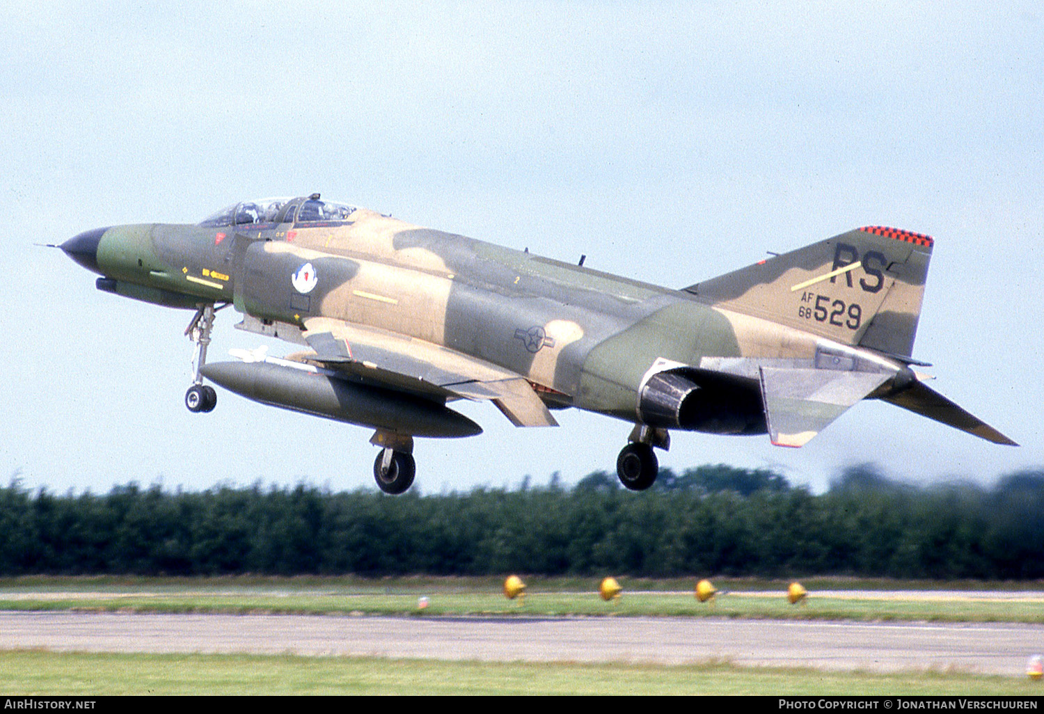 Aircraft Photo of 68-0529 / AF68-529 | McDonnell Douglas F-4E Phantom II | USA - Air Force | AirHistory.net #245276