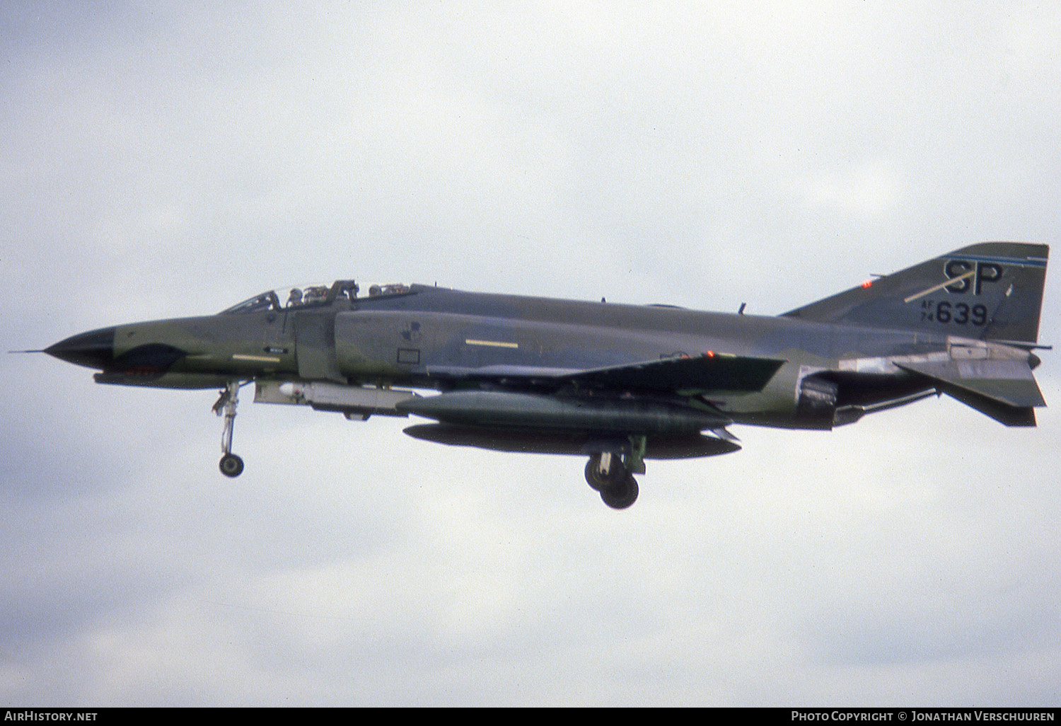 Aircraft Photo of 74-1639 / AF74-639 | McDonnell Douglas F-4E Phantom II | USA - Air Force | AirHistory.net #245278