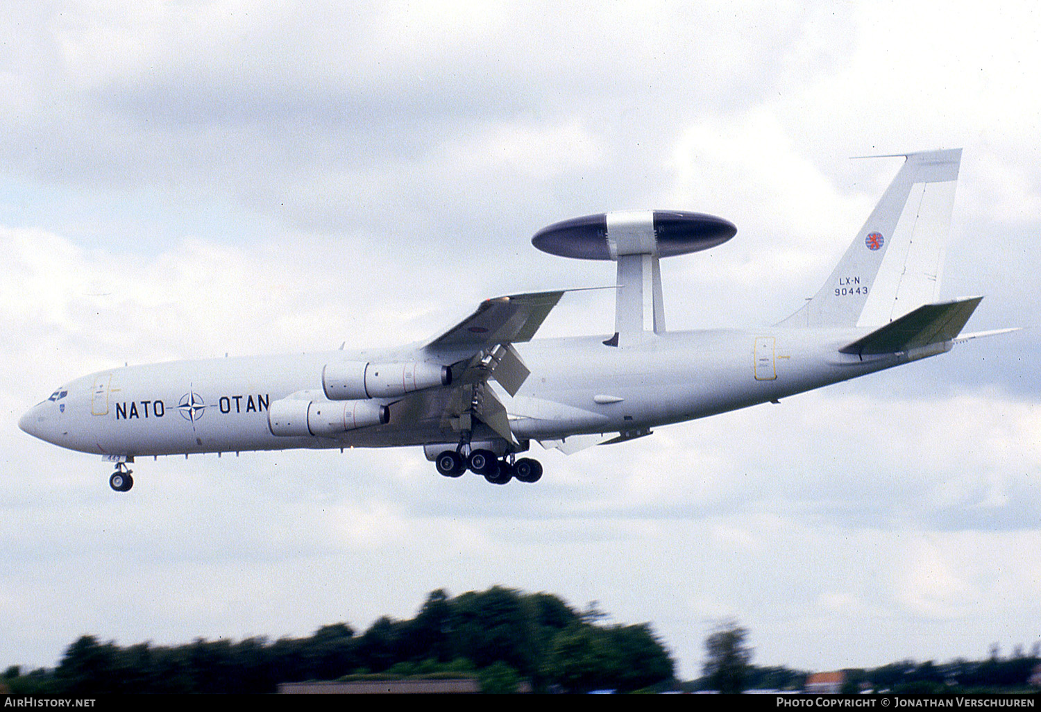 Aircraft Photo of LX-N90443 | Boeing E-3A Sentry | Luxembourg - NATO | AirHistory.net #245284