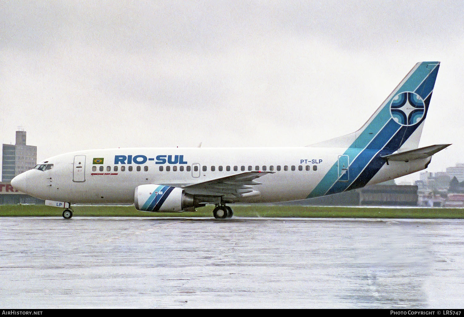 Aircraft Photo of PT-SLP | Boeing 737-5Y0 | Rio-Sul | AirHistory.net #245312