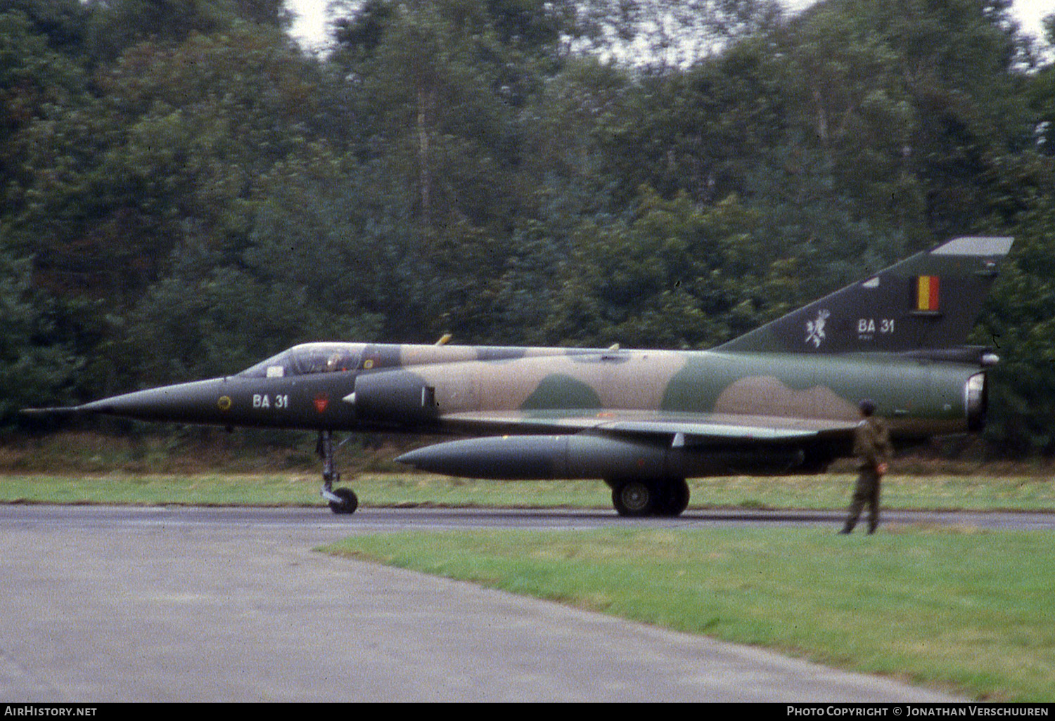 Aircraft Photo of BA31 | Dassault Mirage 5BA | Belgium - Air Force | AirHistory.net #245315