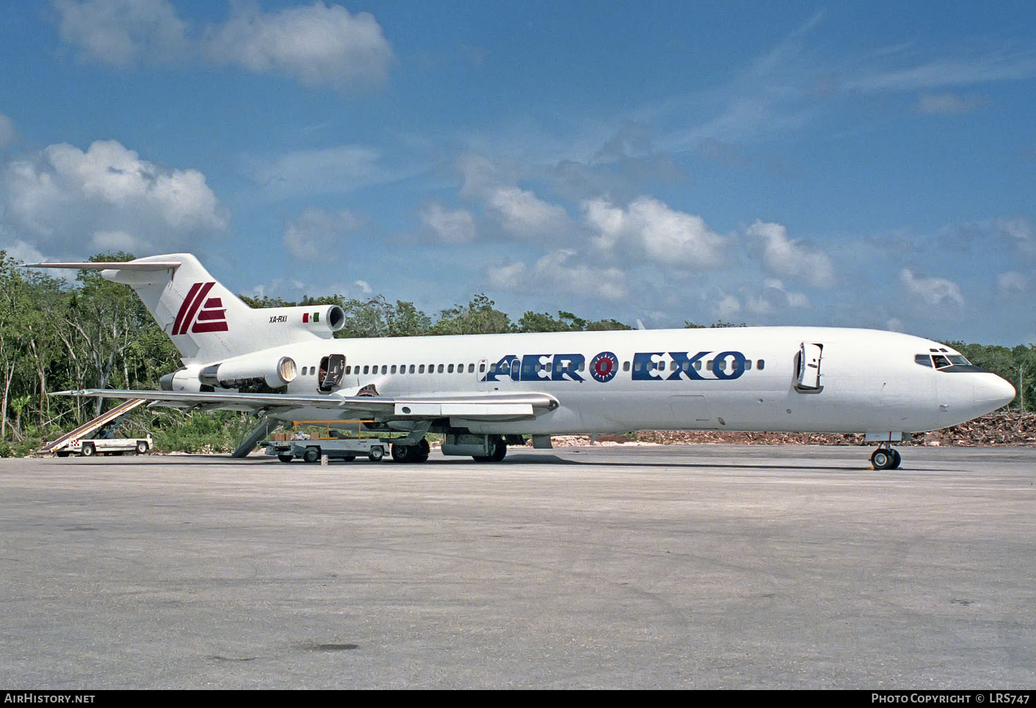 Aircraft Photo of XA-RXI | Boeing 727-225/Adv | AeroExo - Aeroejecutivo | AirHistory.net #245317