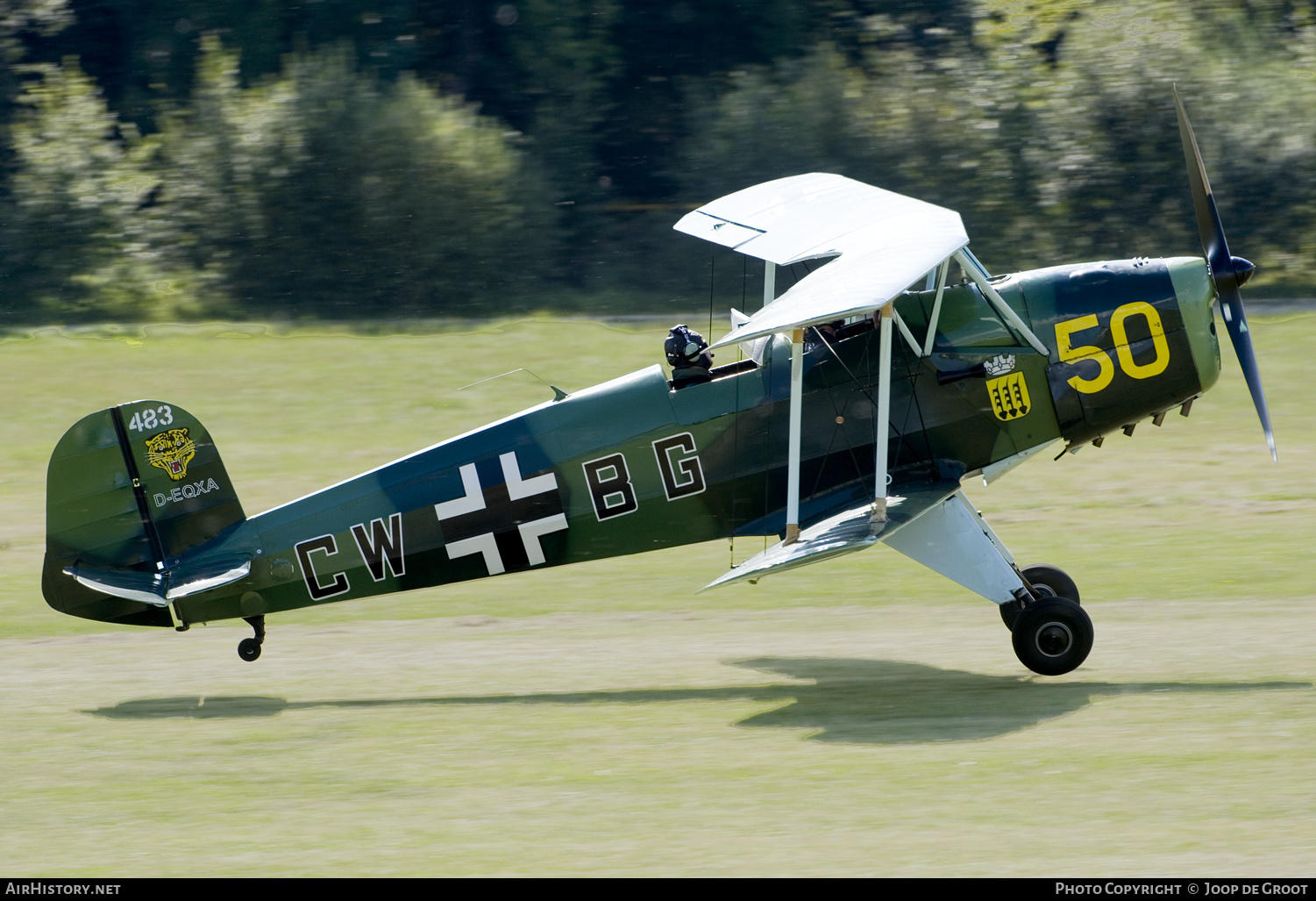 Aircraft Photo of D-EQXA / 483 | CASA 1.131E Jungmann | Germany - Air Force | AirHistory.net #245324