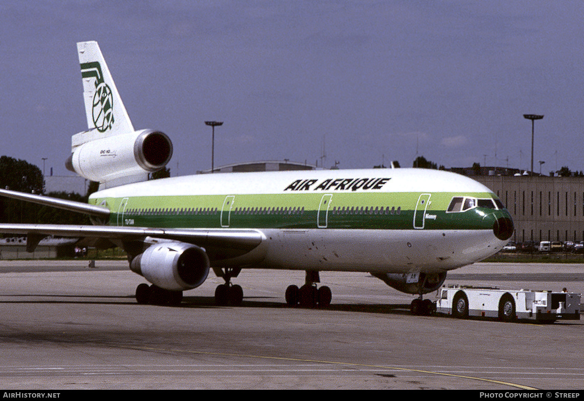 Aircraft Photo of TU-TAN | McDonnell Douglas DC-10-30 | Air Afrique | AirHistory.net #245342