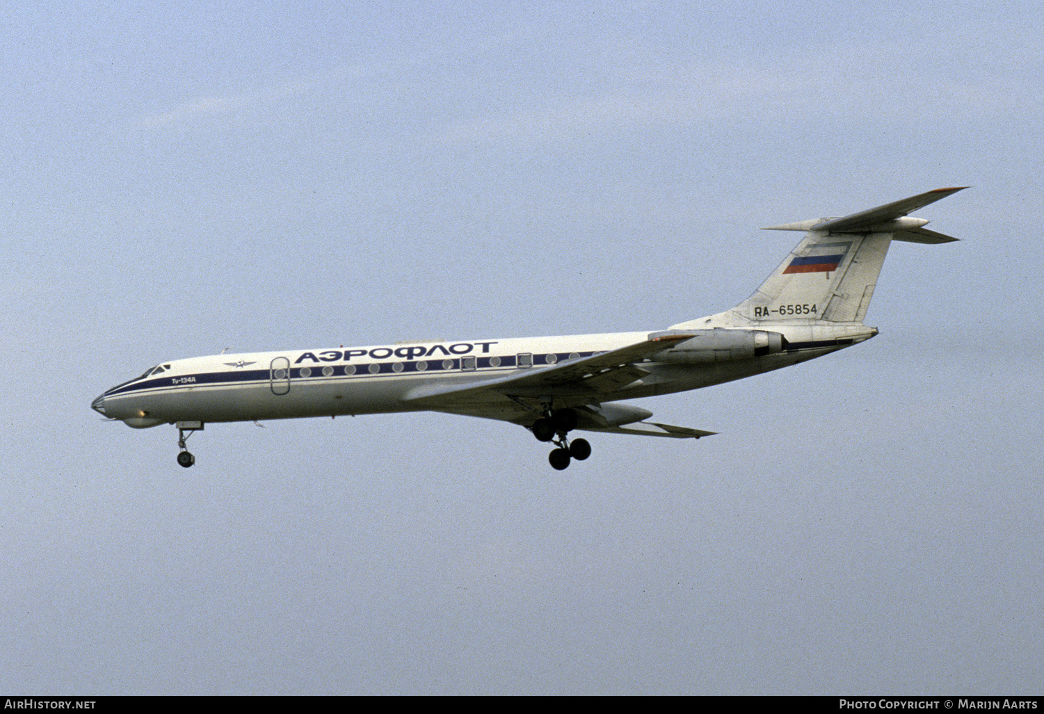 Aircraft Photo of RA-65854 | Tupolev Tu-134A-3 | Aeroflot | AirHistory.net #245357