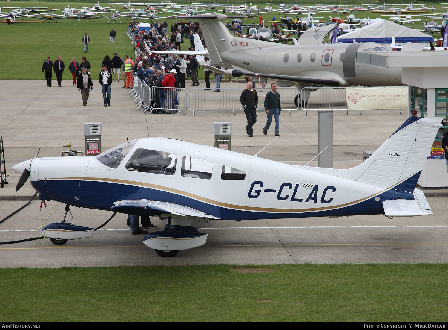 Aircraft Photo of G-CLAC | Piper PA-28-161 Warrior II | AirHistory.net #245363