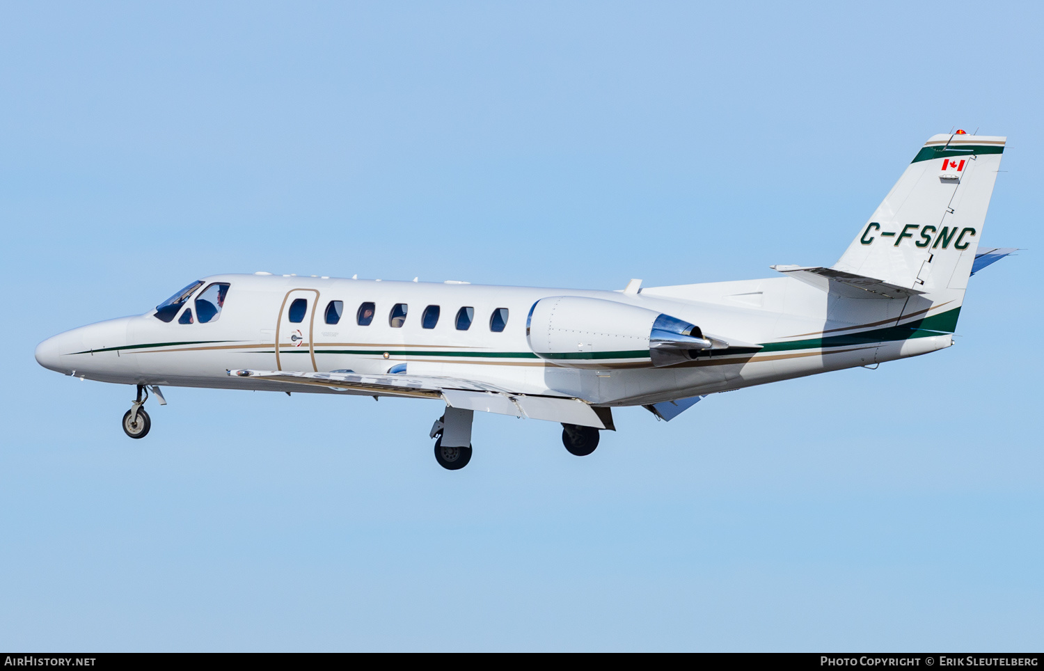 Aircraft Photo of C-FSNC | Cessna 560 Citation Encore | AirHistory.net #245365