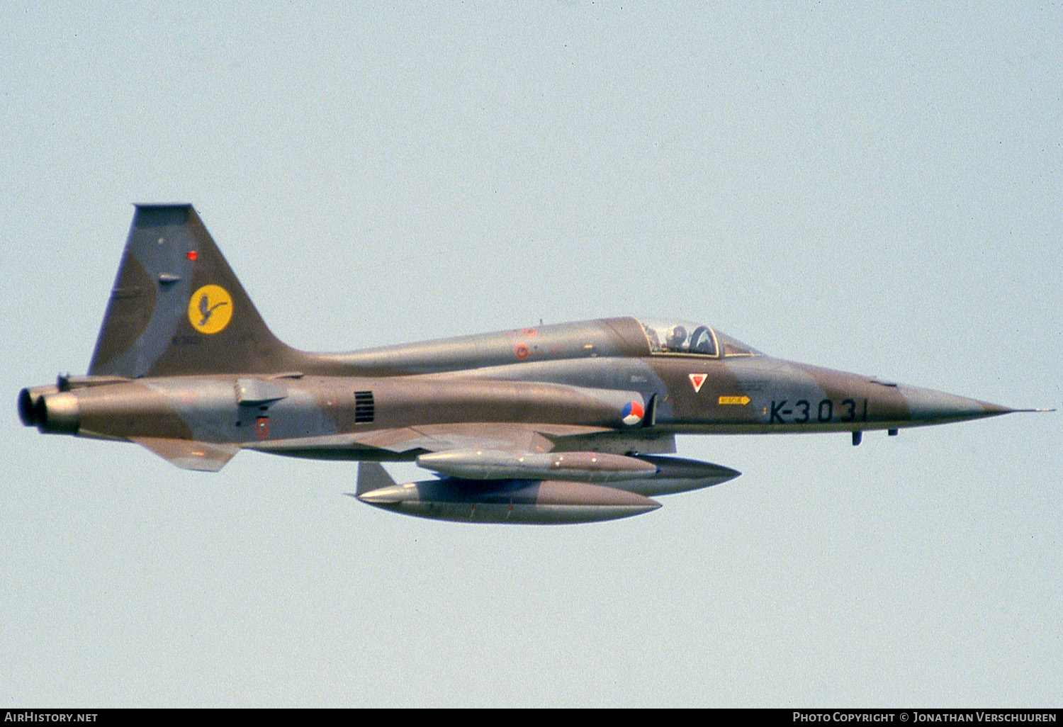 Aircraft Photo of K-3031 | Canadair NF-5A | Netherlands - Air Force | AirHistory.net #245369