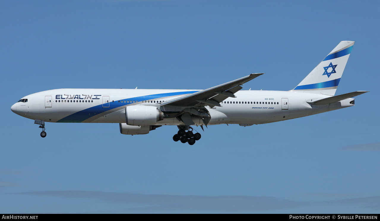 Aircraft Photo of 4X-ECC | Boeing 777-258/ER | El Al Israel Airlines | AirHistory.net #245371