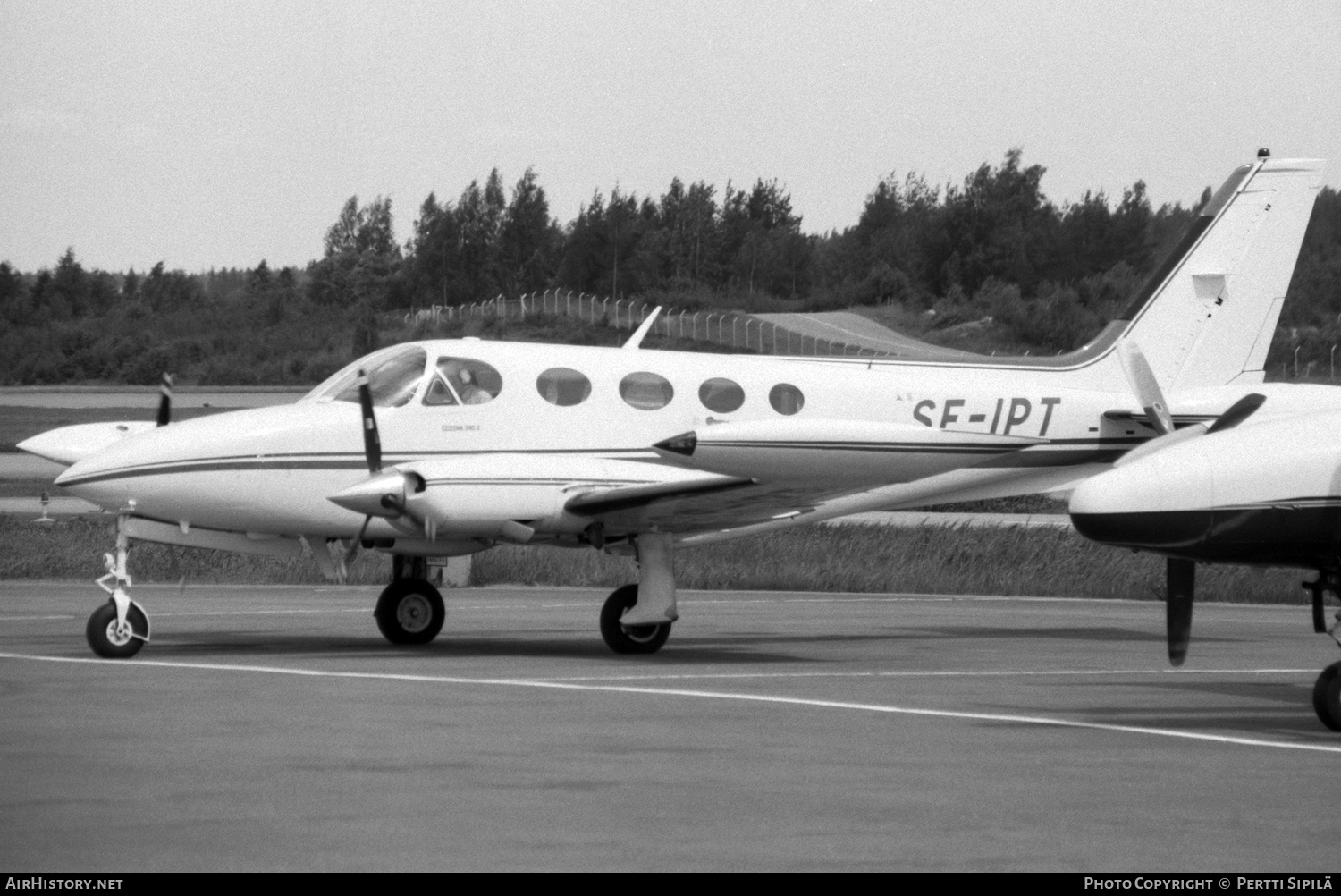 Aircraft Photo of SE-IPT | Cessna 340A II | AirHistory.net #245377