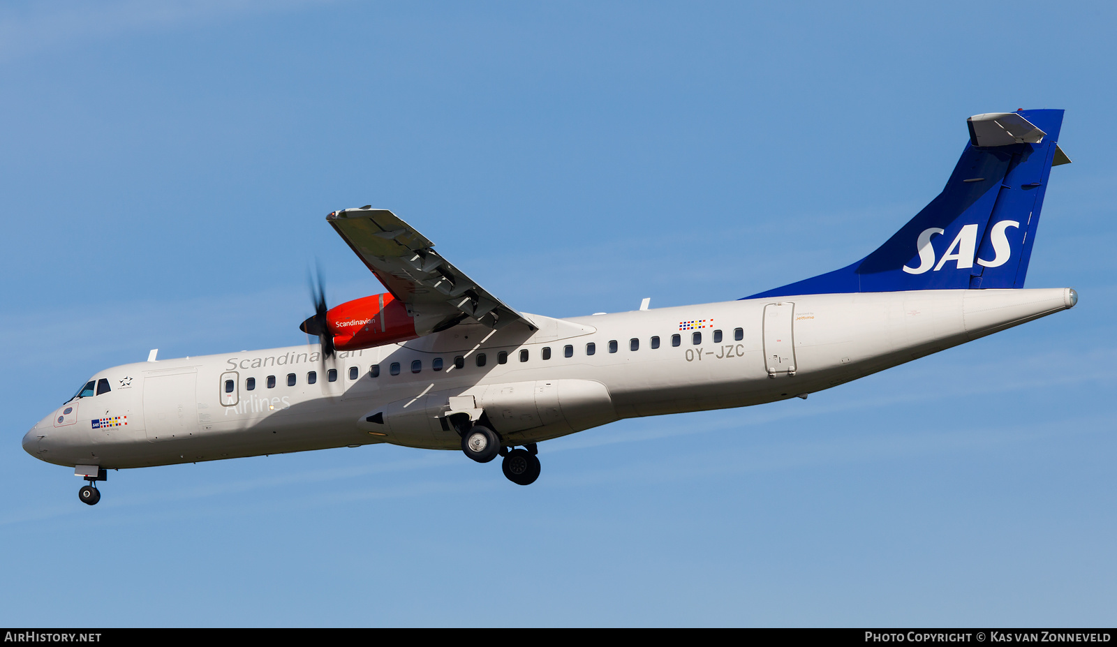 Aircraft Photo of OY-JZC | ATR ATR-72-600 (ATR-72-212A) | Scandinavian Airlines - SAS | AirHistory.net #245380