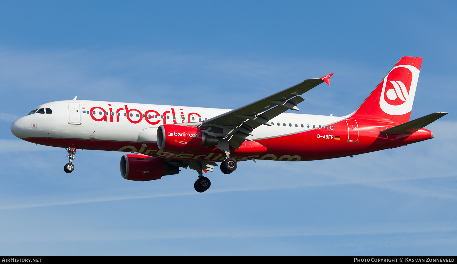 Aircraft Photo of D-ABFF | Airbus A320-214 | Air Berlin | AirHistory.net #245381