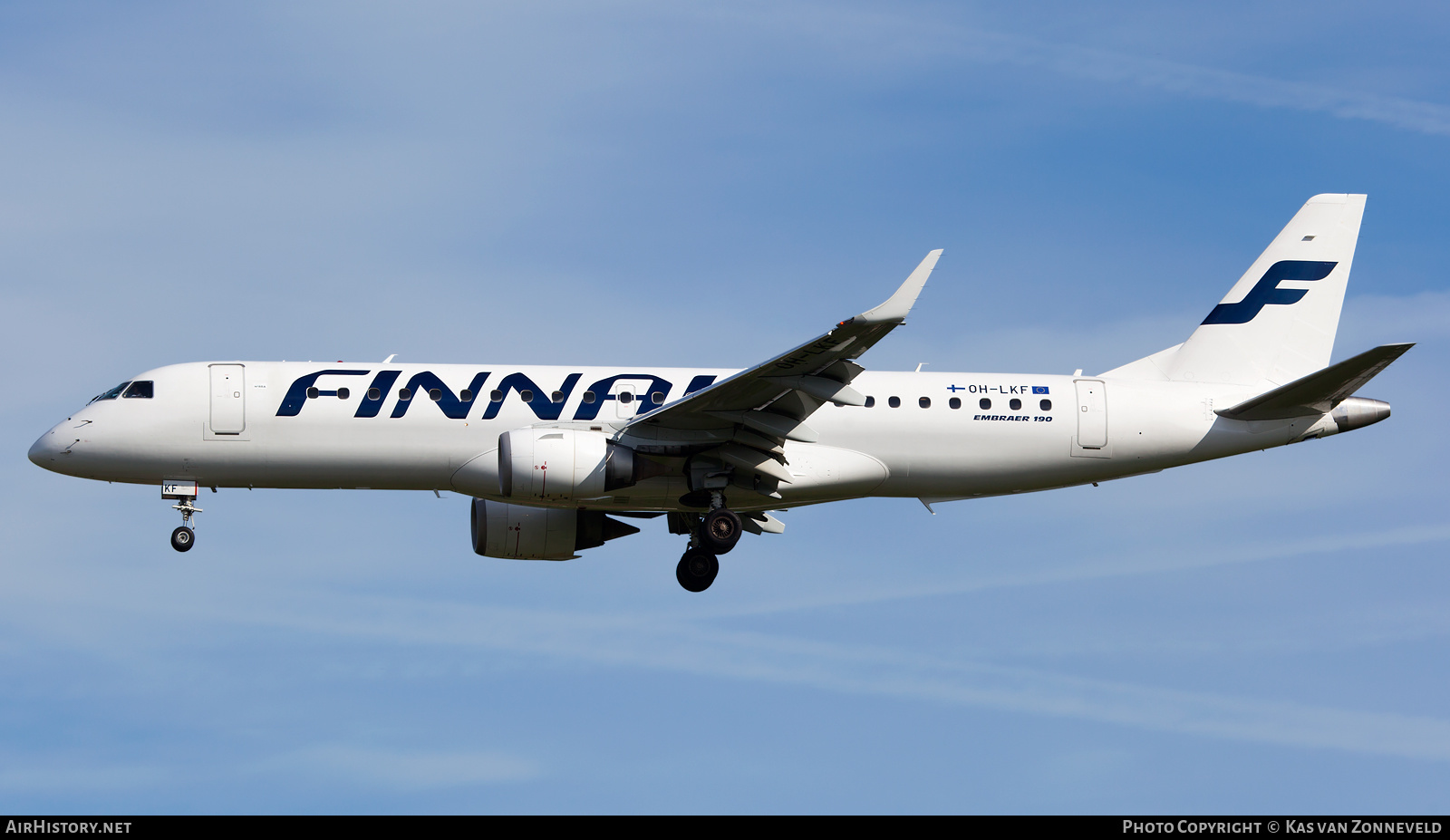 Aircraft Photo of OH-LKF | Embraer 190LR (ERJ-190-100LR) | Finnair | AirHistory.net #245388