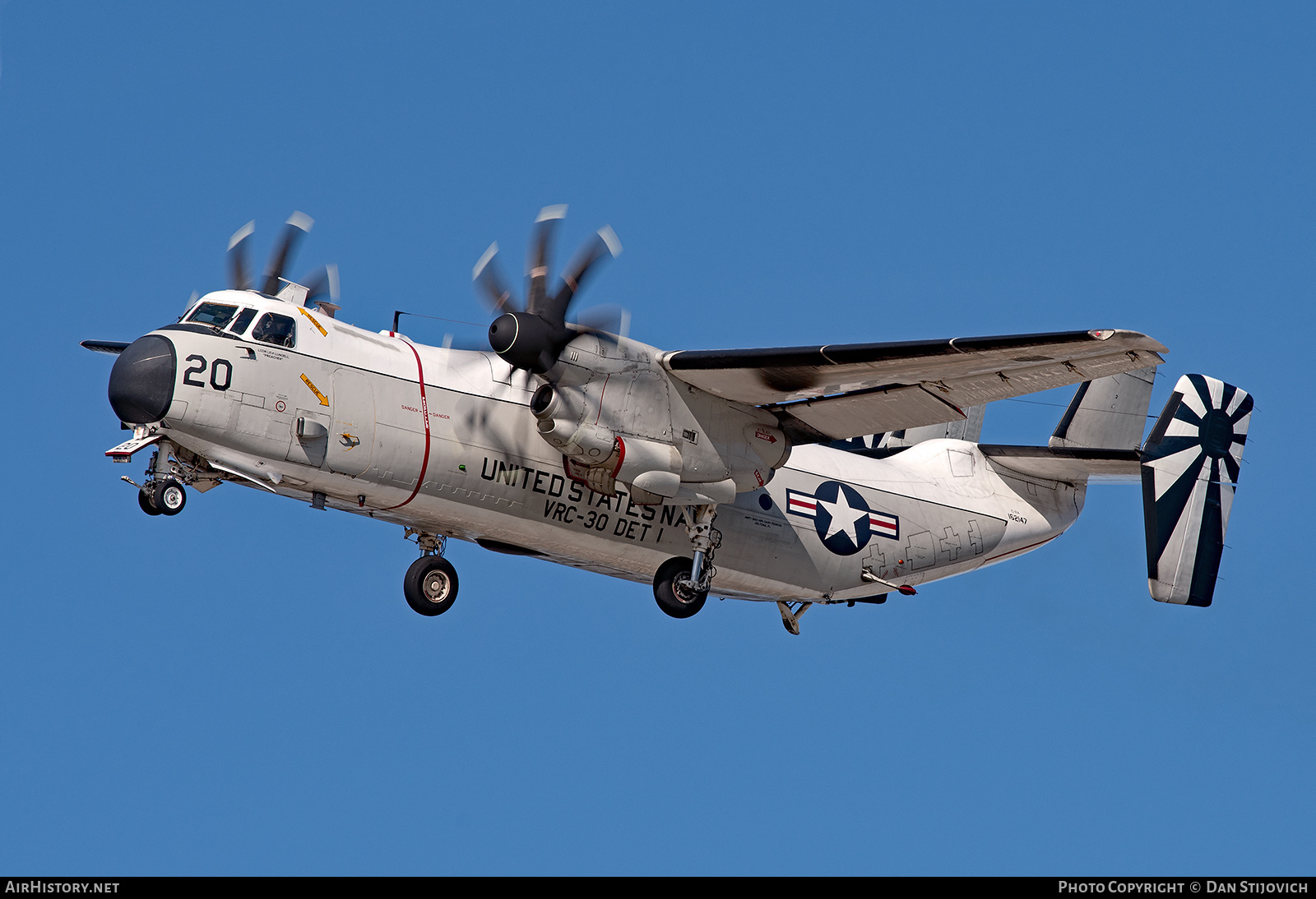 Aircraft Photo of 162147 | Grumman C-2A Greyhound | USA - Navy | AirHistory.net #245390