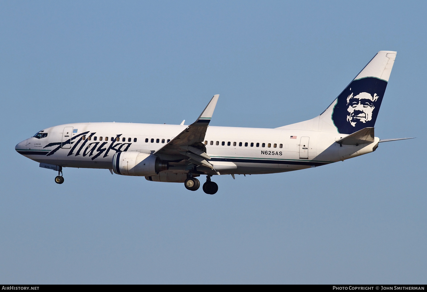 Aircraft Photo of N625AS | Boeing 737-790 | Alaska Airlines | AirHistory.net #245394