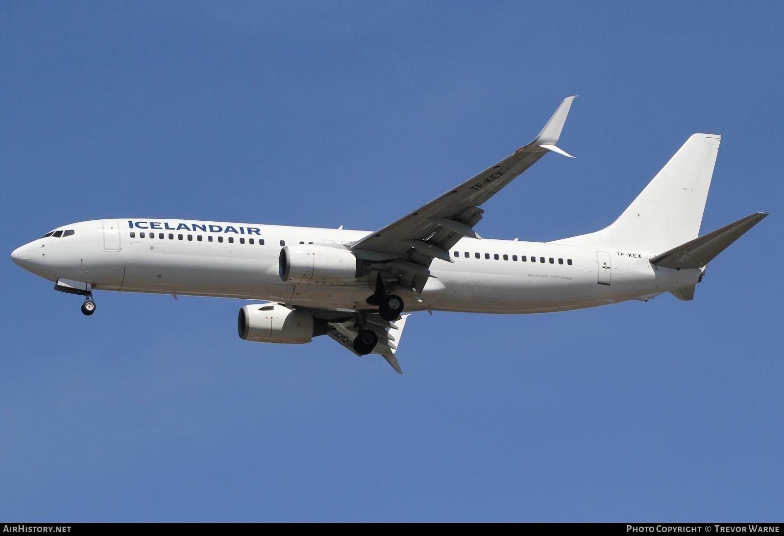 Aircraft Photo of TF-KEX | Boeing 737-8BK | Icelandair | AirHistory.net #245403