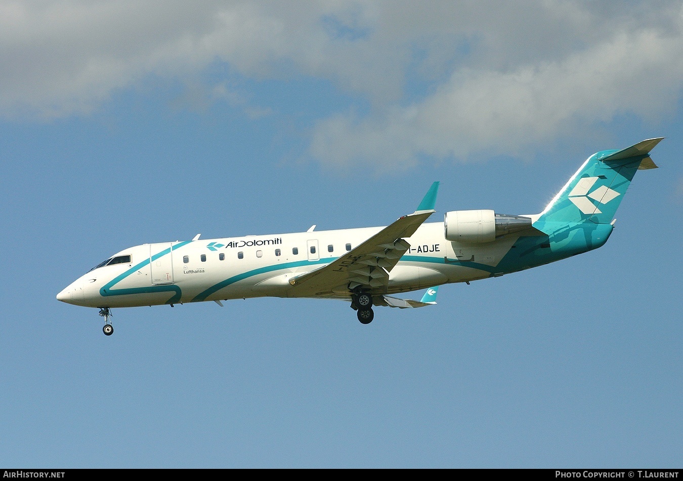 Aircraft Photo of I-ADJE | Bombardier CRJ-200LR (CL-600-2B19) | Air Dolomiti | AirHistory.net #245407