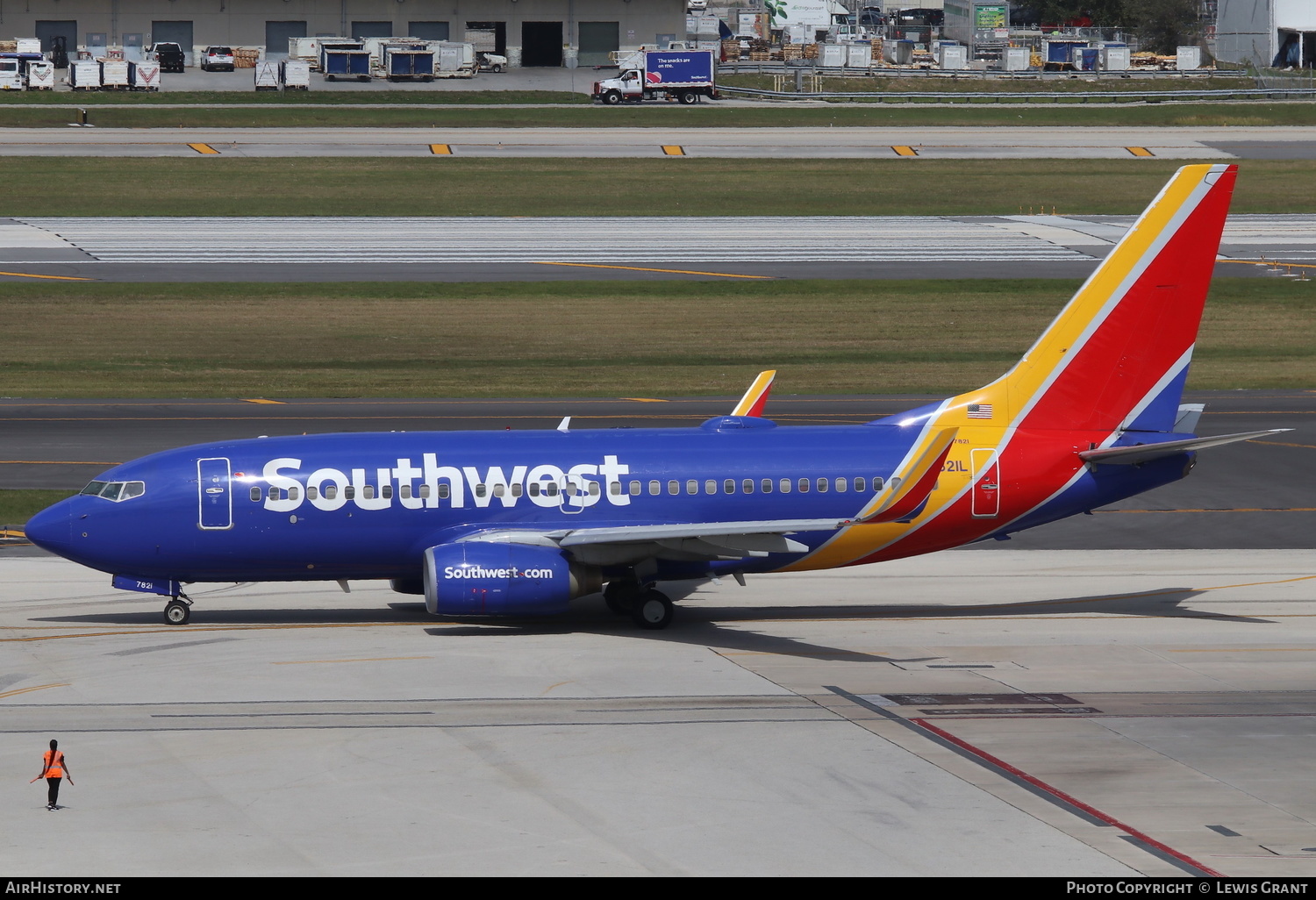 Aircraft Photo of N7821L | Boeing 737-7CT | Southwest Airlines | AirHistory.net #245413