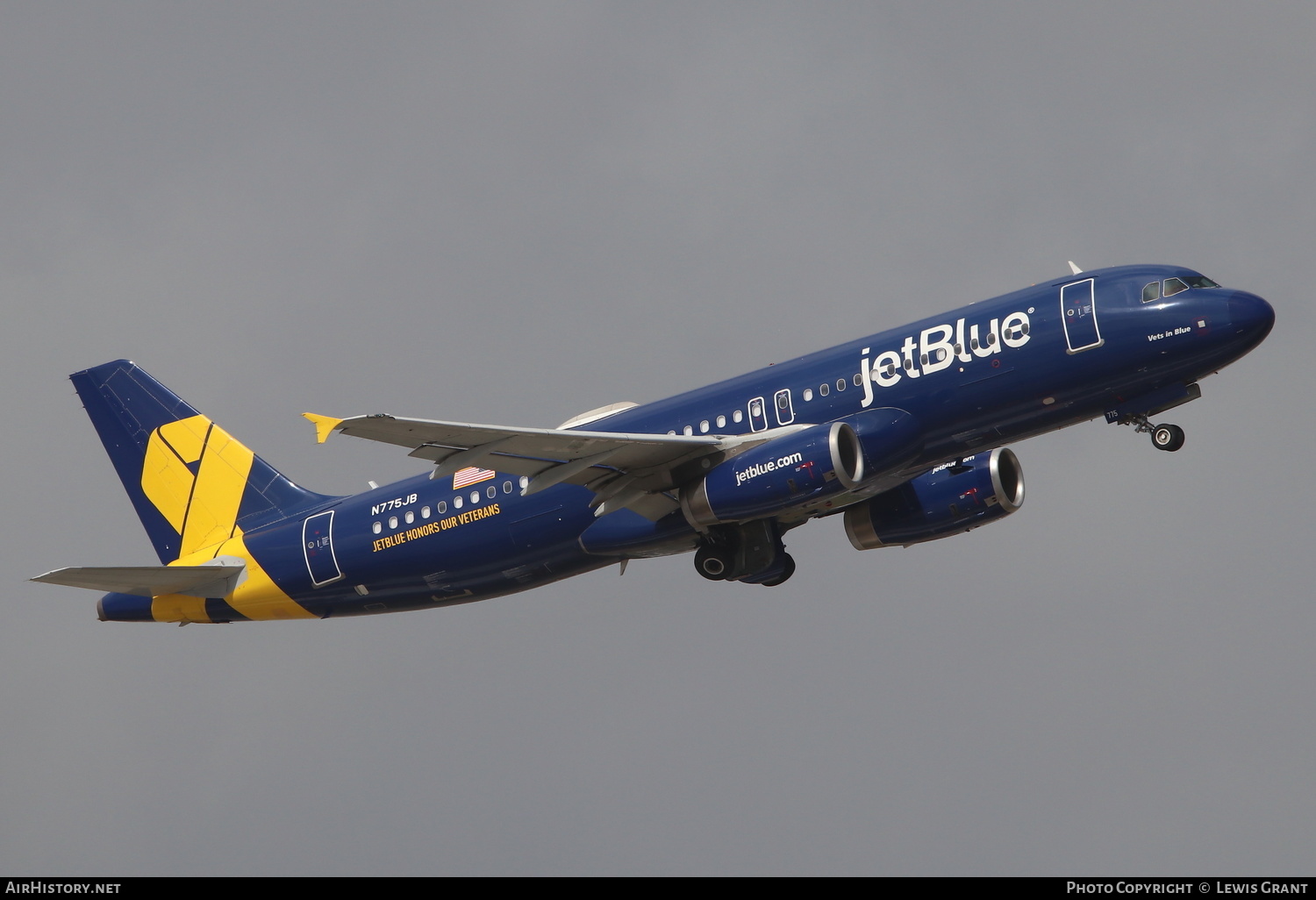 Aircraft Photo of N775JB | Airbus A320-232 | JetBlue Airways | AirHistory.net #245418