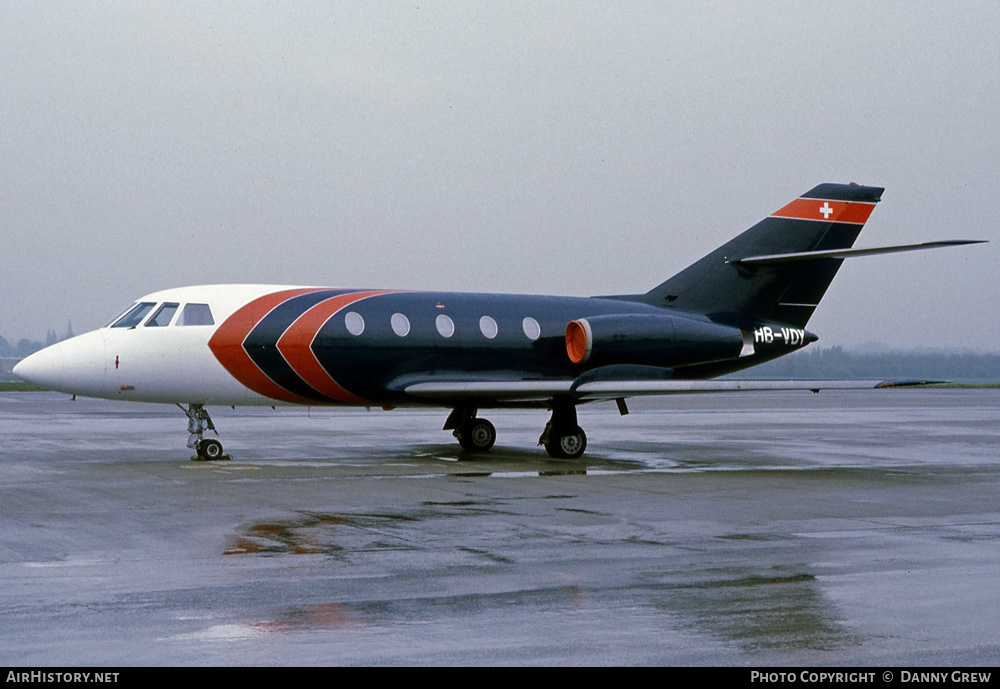 Aircraft Photo of HB-VDY | Dassault Falcon 20E | AirHistory.net #245428