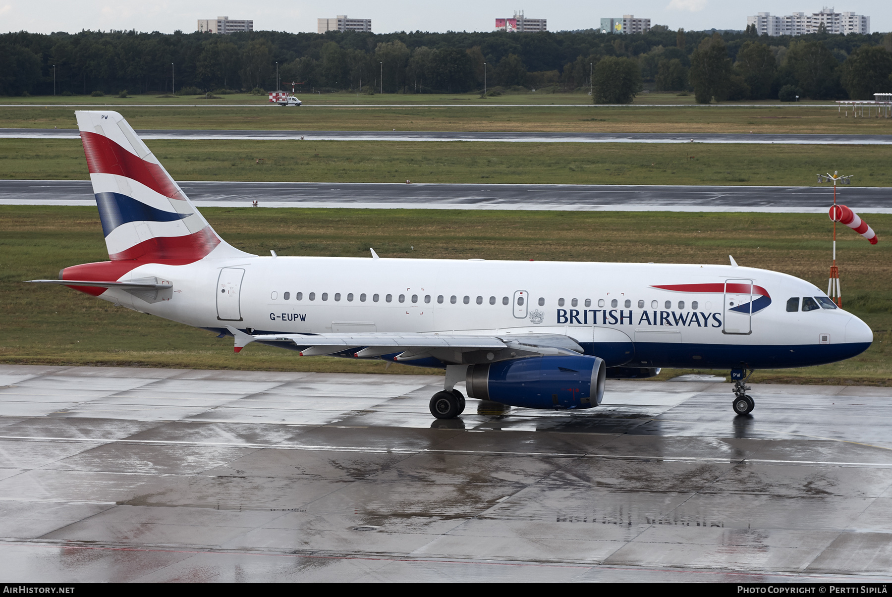 Aircraft Photo of G-EUPW | Airbus A319-131 | British Airways | AirHistory.net #245436