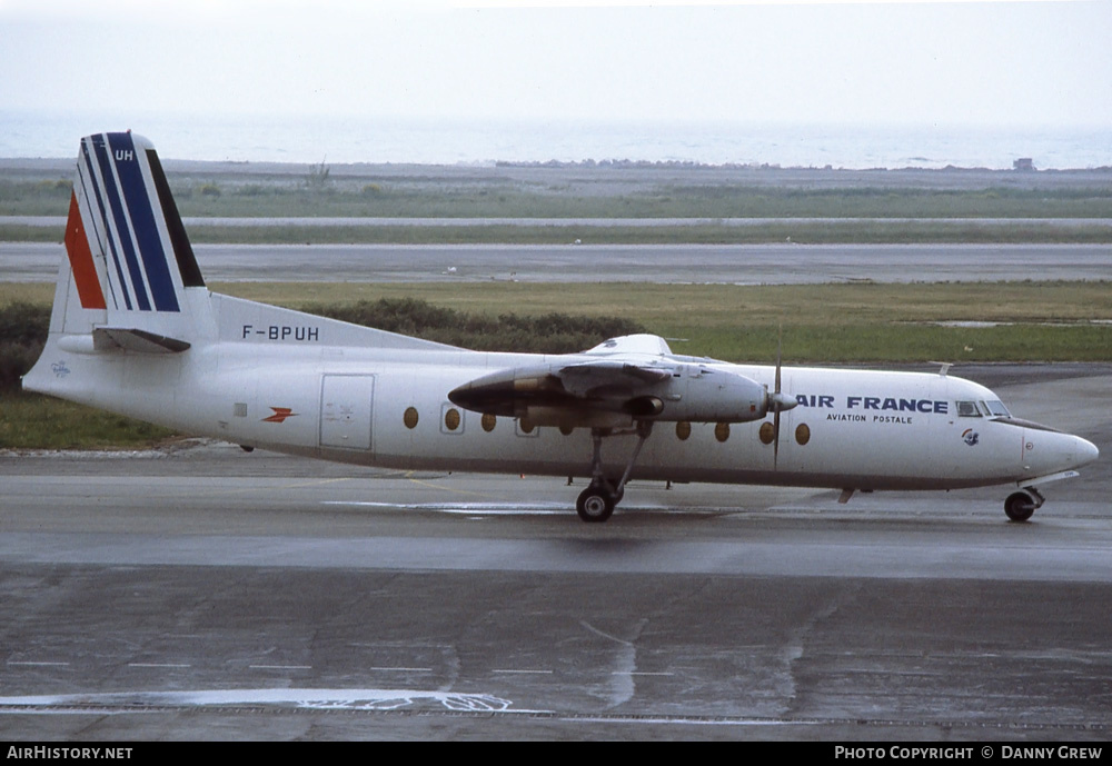 Aircraft Photo of F-BPUH | Fokker F27-500 Friendship | Air France | AirHistory.net #245453