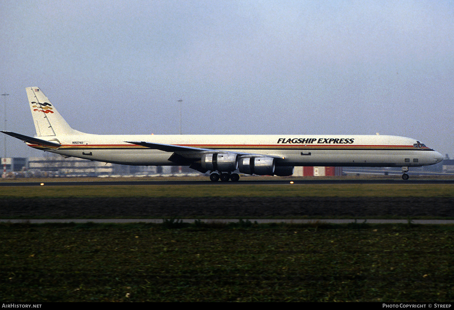 Aircraft Photo of N8074U | McDonnell Douglas DC-8-71(F) | Flagship Express | AirHistory.net #245464